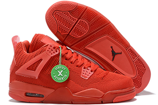 Air Jordan 4 Flyknit Red